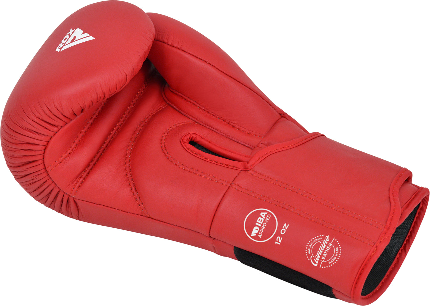 RDX IBA Boxhandschuhe für Amateur-Wettkämpfe, Rot
