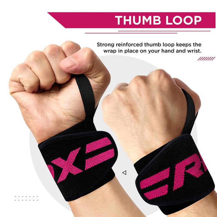 RDX W2P Frauen Kraftdreikampf Handgelenkbandage