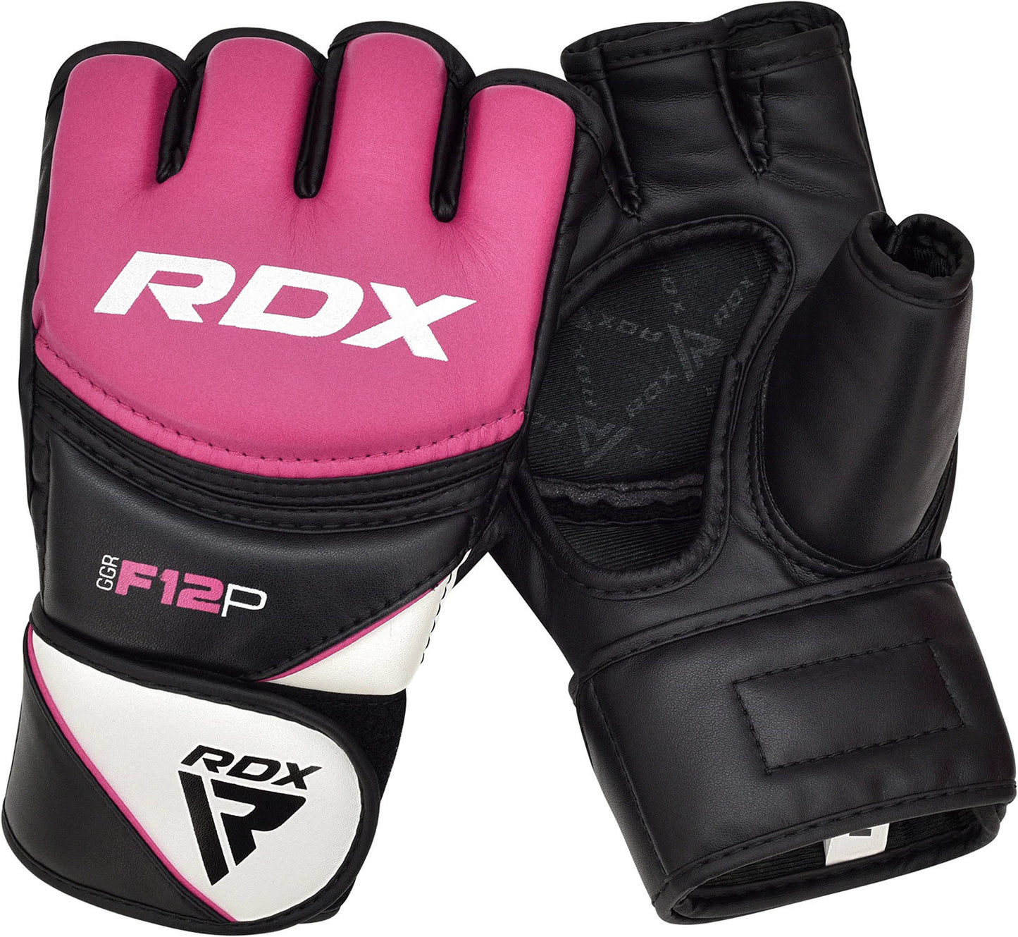RDX F12 Rosa MMA Trainingshandschuhe & Grappling Kunstleder für Frauen