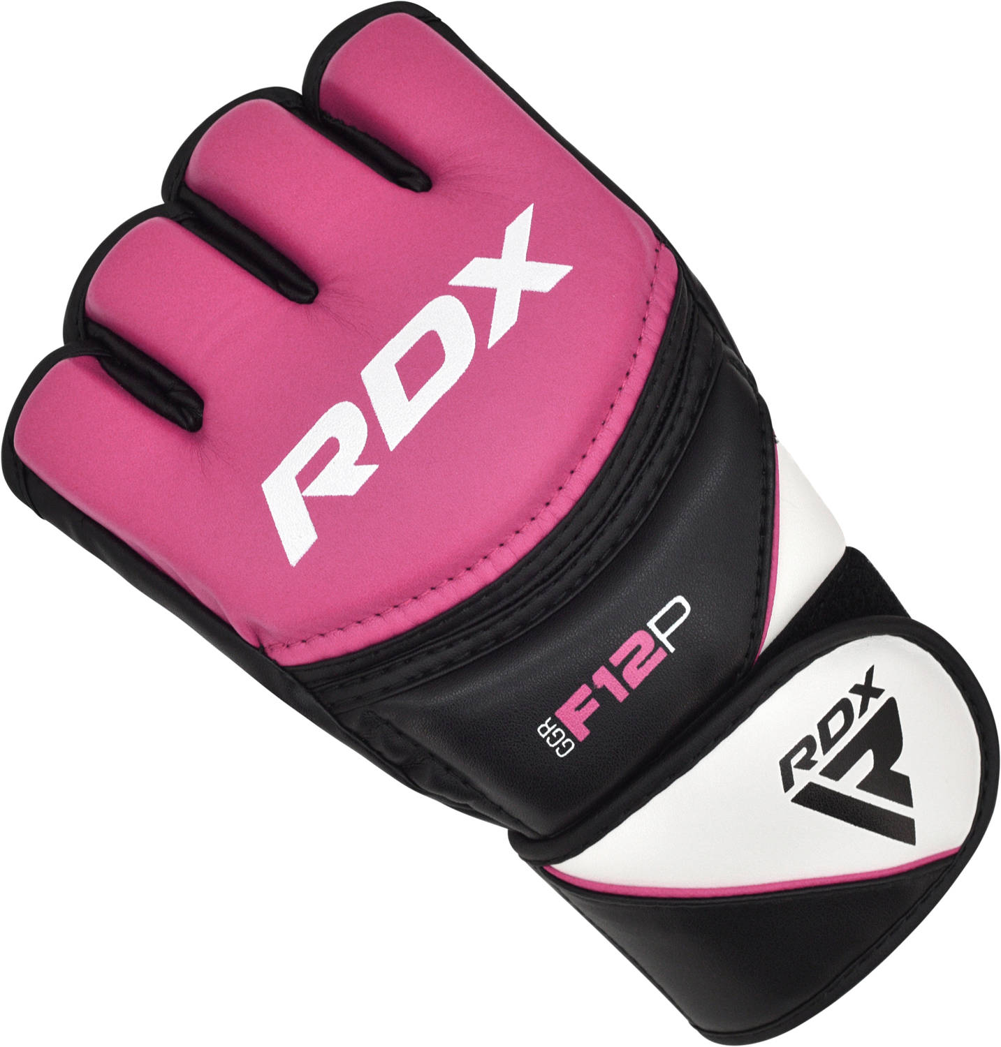 RDX F12 Rosa MMA Trainingshandschuhe & Grappling Kunstleder für Frauen