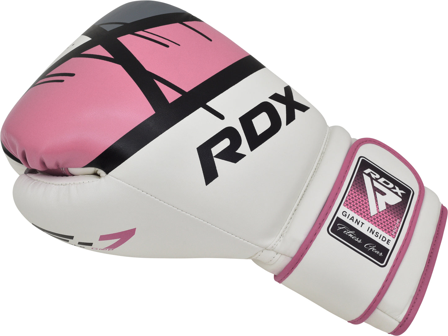 RDX F7 Training Boxhandschuhe Rosa Kunstleder Haken und Schleife für Frauen
