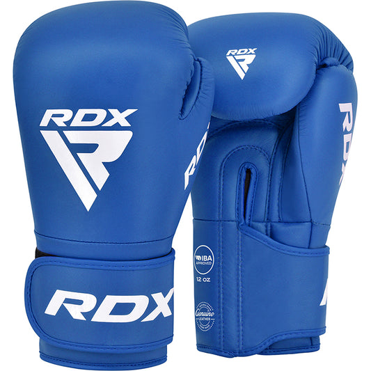 RDX IBA Boxhandschuhe für Amateur-Wettkämpfe, Blau