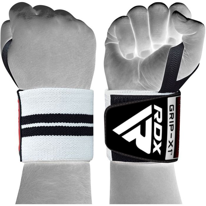 RDX W3W Gewichtheber Handgelenkbandage Mit Daumenschlaufen